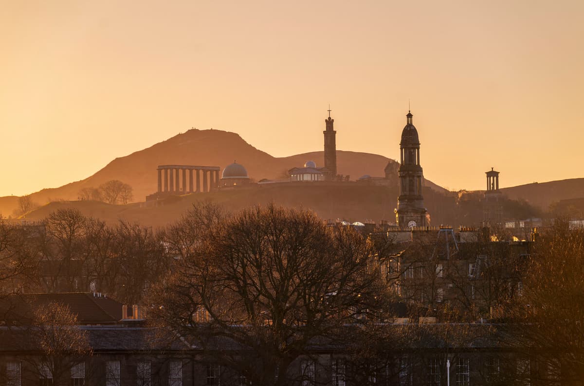 View to Calton Hill