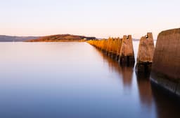 Cramond Causeway High Tide