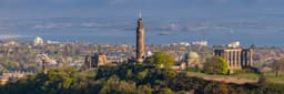 Crags view to Calton Hill
