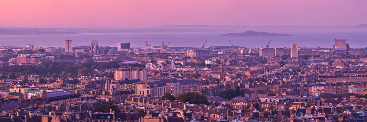 Sunset on Leith