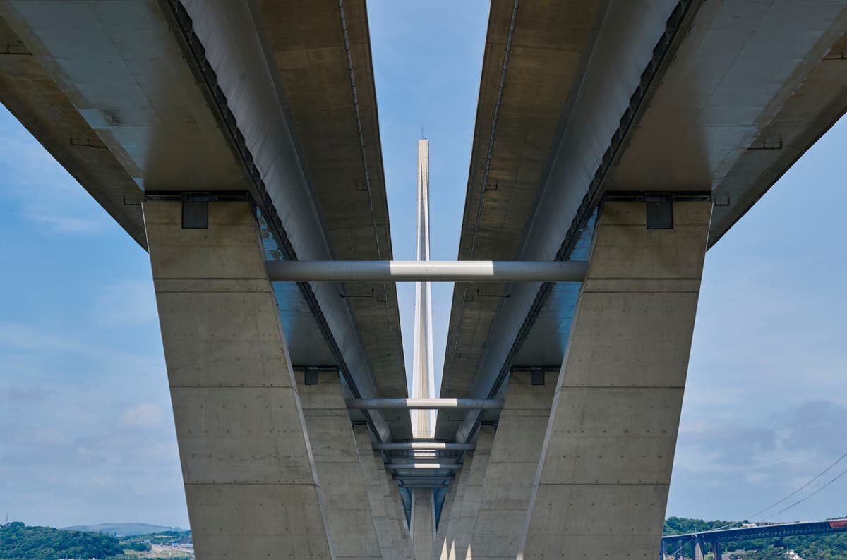 Under Queensferry Crossing