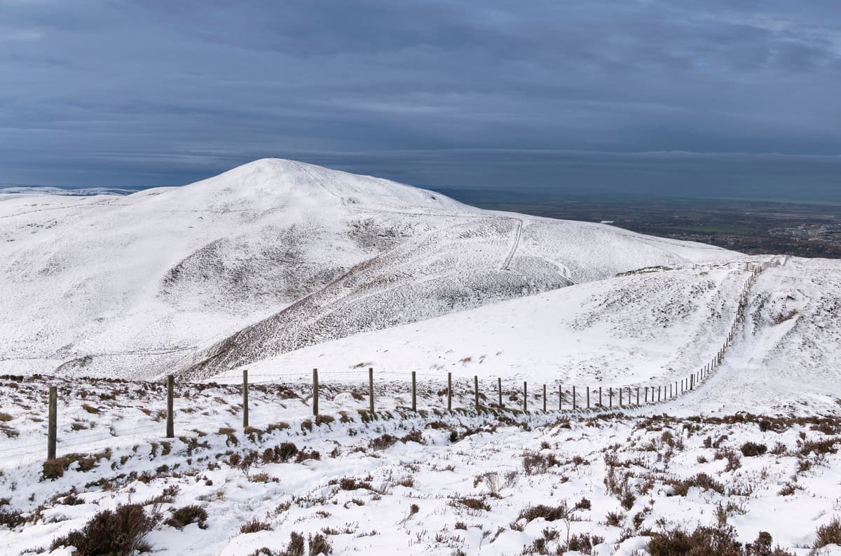 Snowy Pentlands