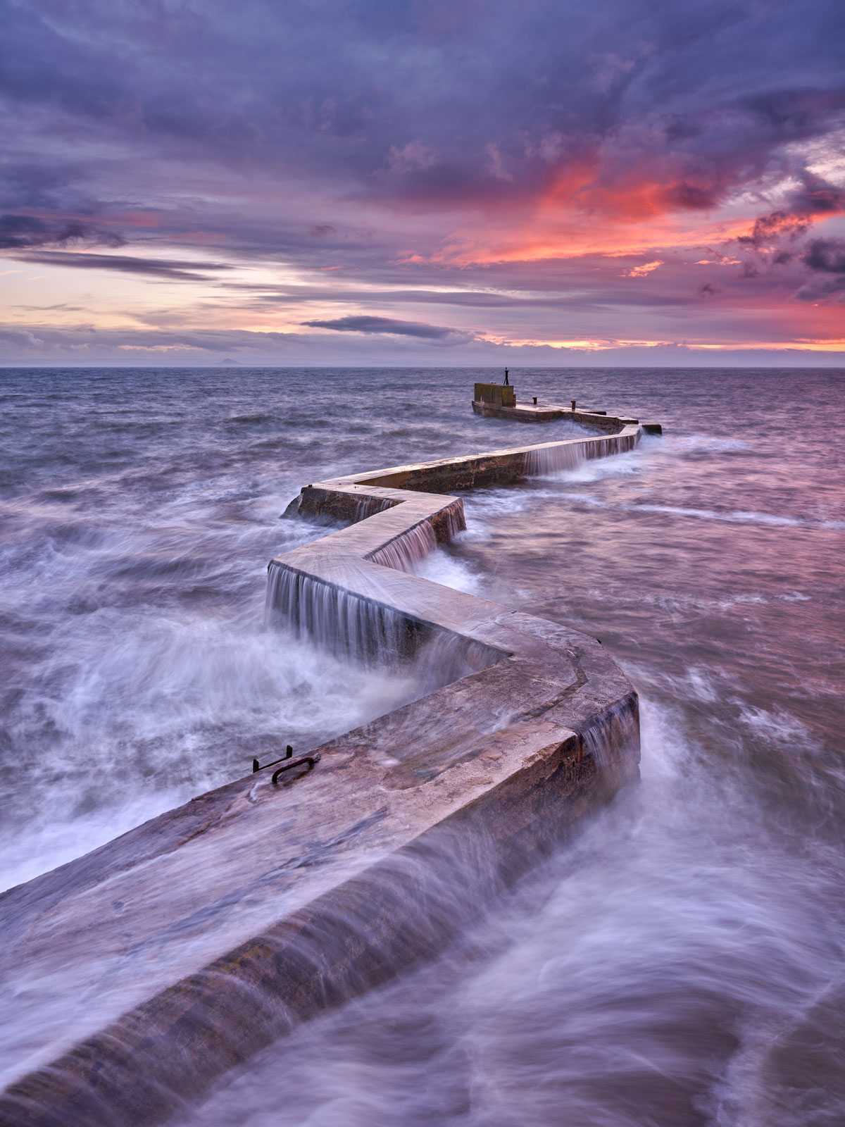 Zig Zag Pier at St Monans, Central, Scotland — a photography location from The Photos book series