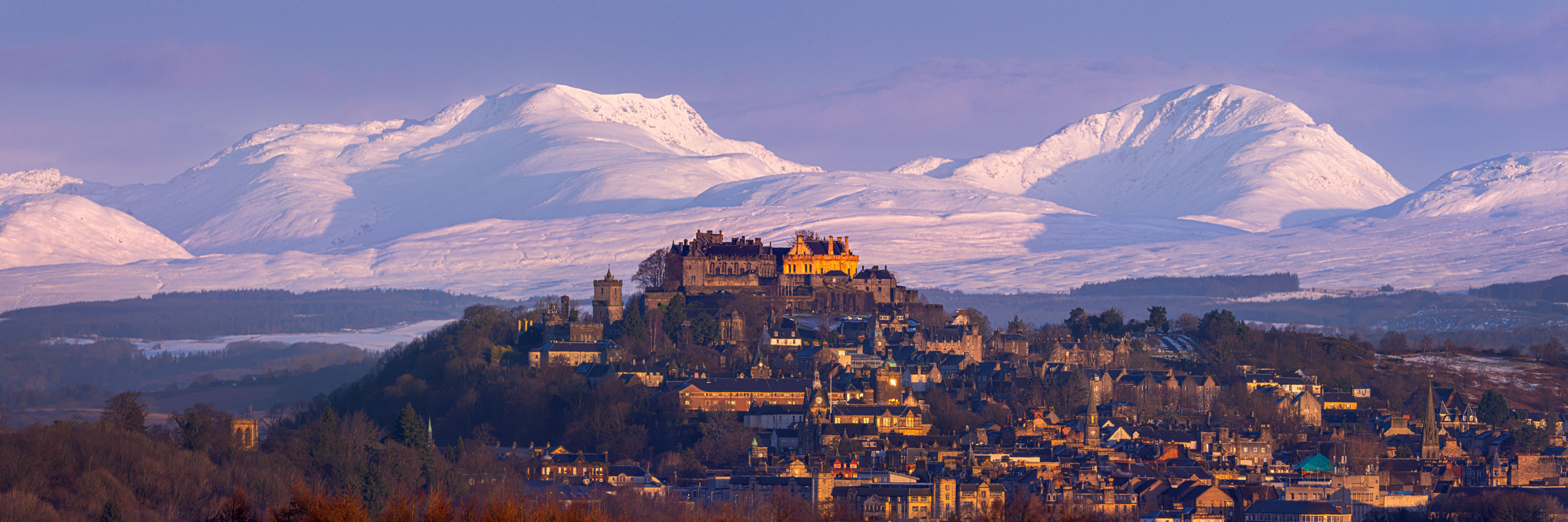 Stirling Castle at Stirling, Central, Scotland — a photography location from The Photos book series