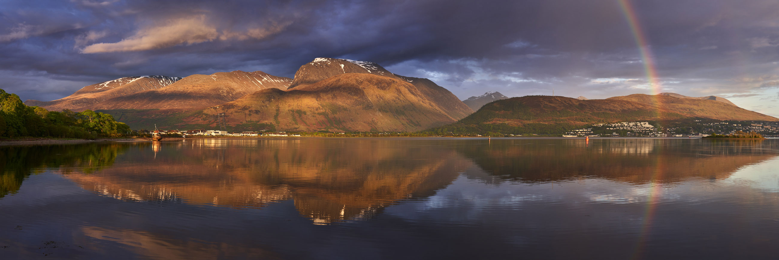 Loch Linnhe at Corpach, Western Highlands, Scotland — a photography location from The Photos book series
