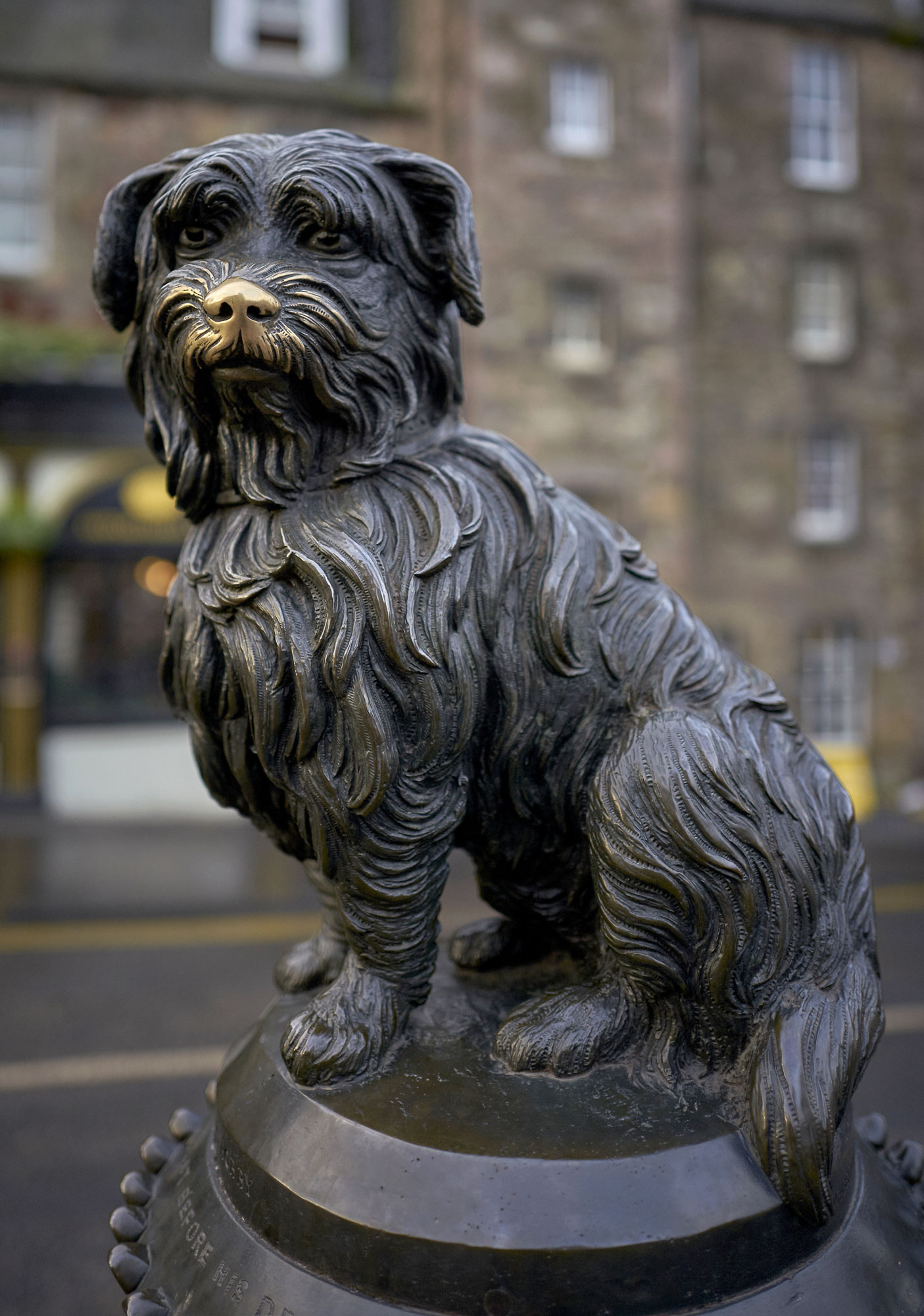Greyfriars Bobby at Edinburgh, South East, Scotland — a photography location from The Photos book series