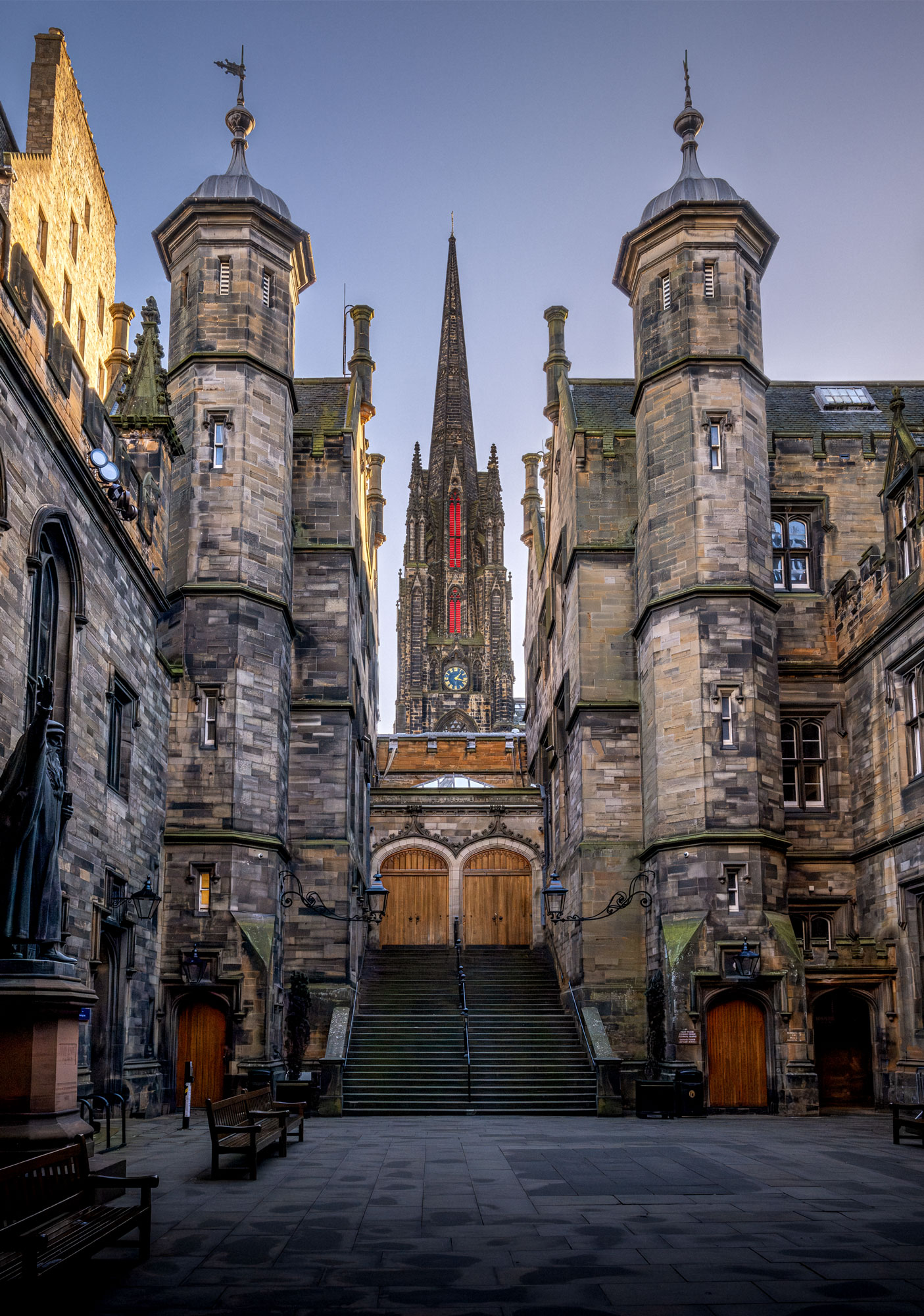 School of Divinity at Edinburgh, South East, Scotland — a photography location from The Photos book series