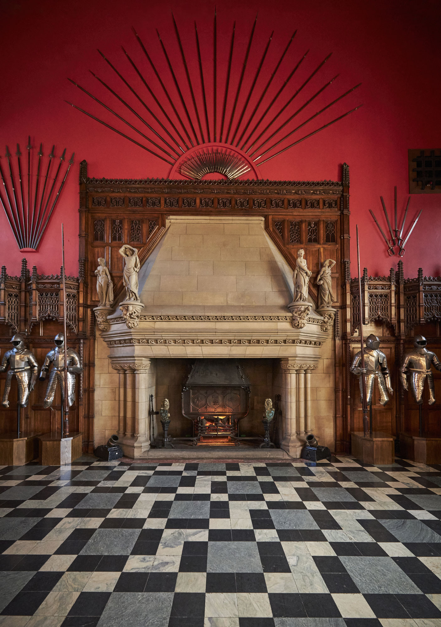 The Great Hall at Edinburgh, South East, Scotland — a photography location from The Photos book series