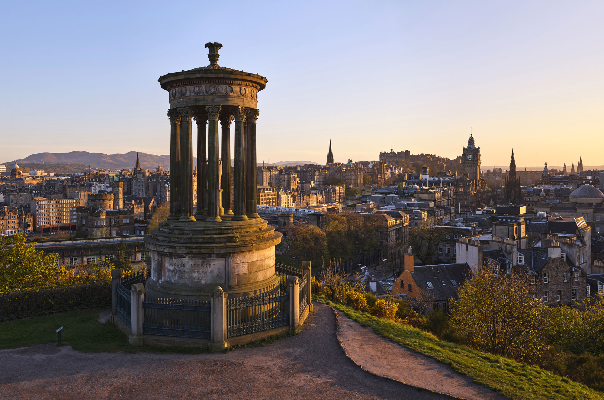 Golden Hour Edinburgh at Edinburgh, South East, Scotland — a photography location from The Photos book series