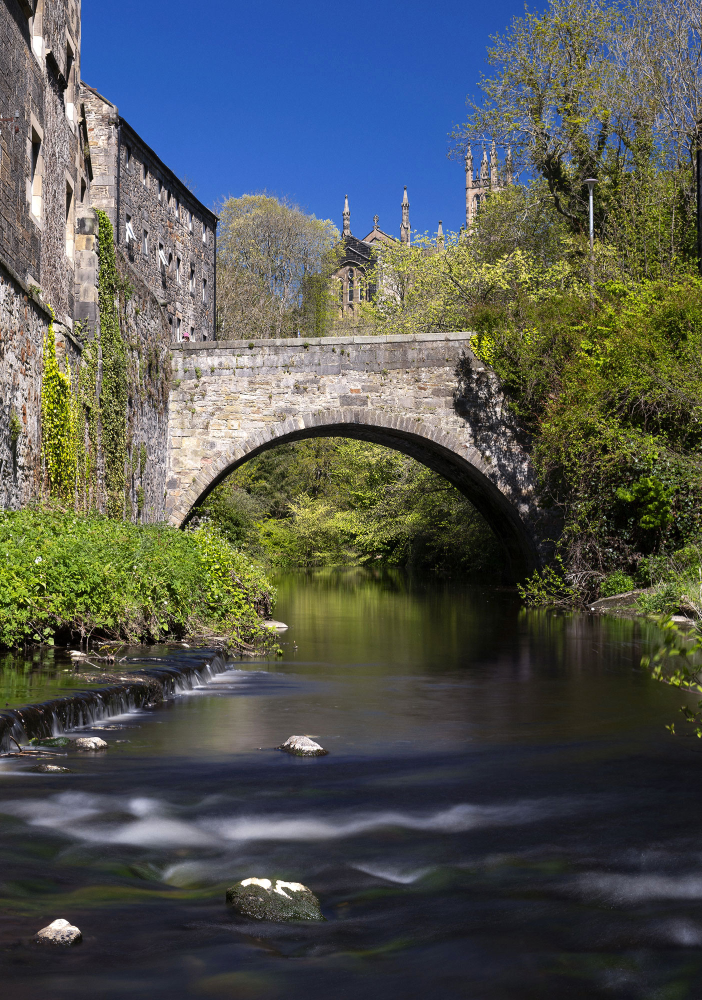 Deans Brae Bridge at Edinburgh, South East, Scotland — a photography location from The Photos book series
