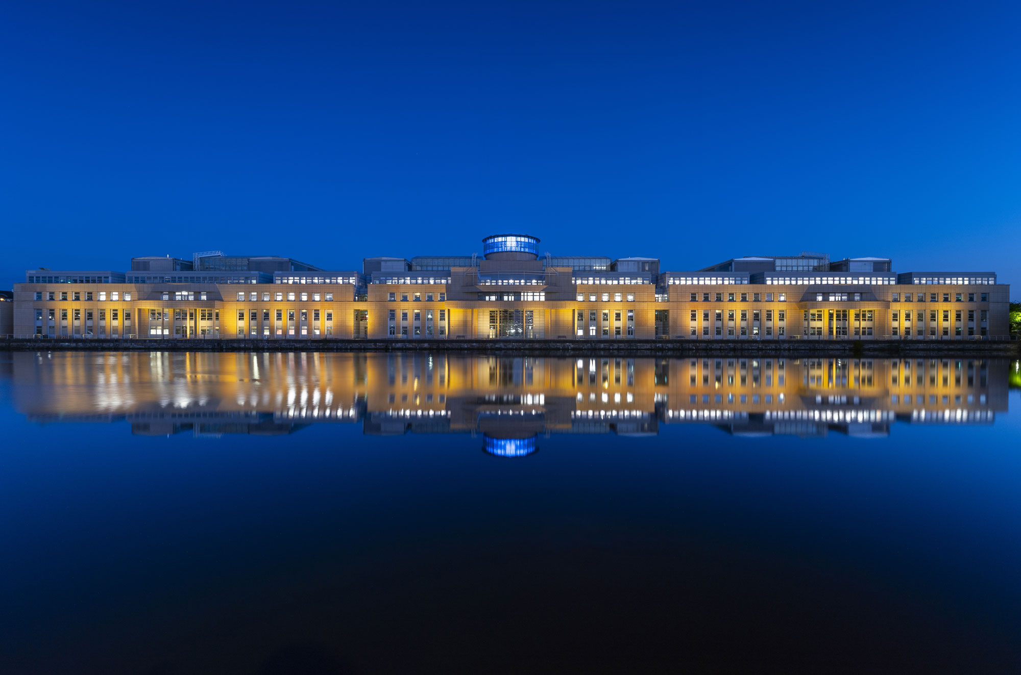 Victoria Quay Blue Hour at Edinburgh, South East, Scotland — a photography location from The Photos book series