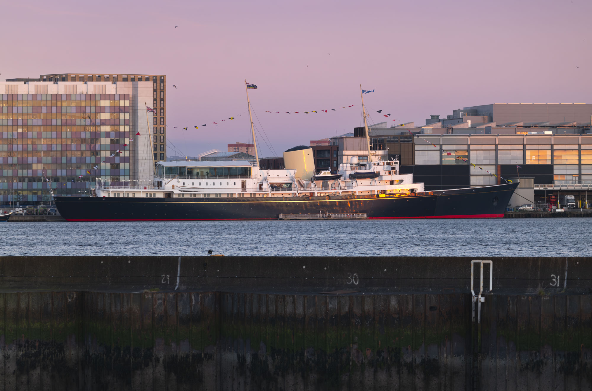 View to Britannia at Edinburgh, South East, Scotland — a photography location from The Photos book series