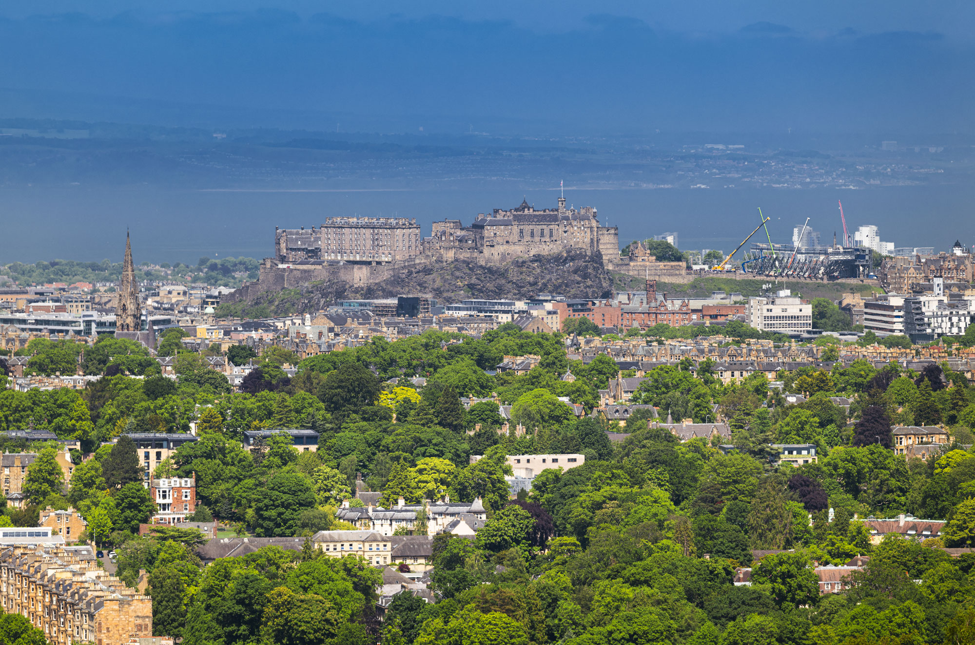 Braid Hills View at Edinburgh, South East, Scotland — a photography location from The Photos book series