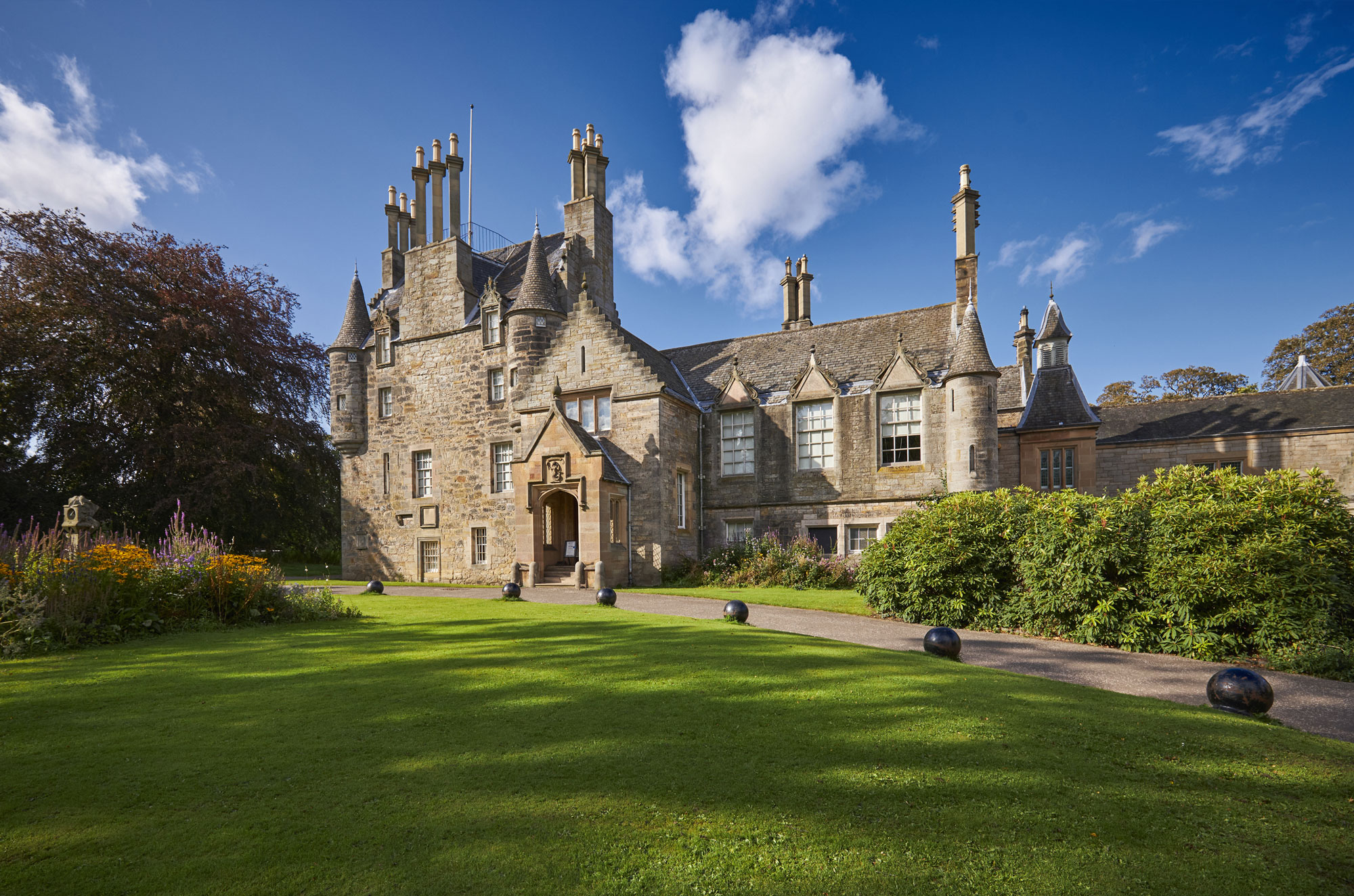Lauriston Castle at Edinburgh, South East, Scotland — a photography location from The Photos book series