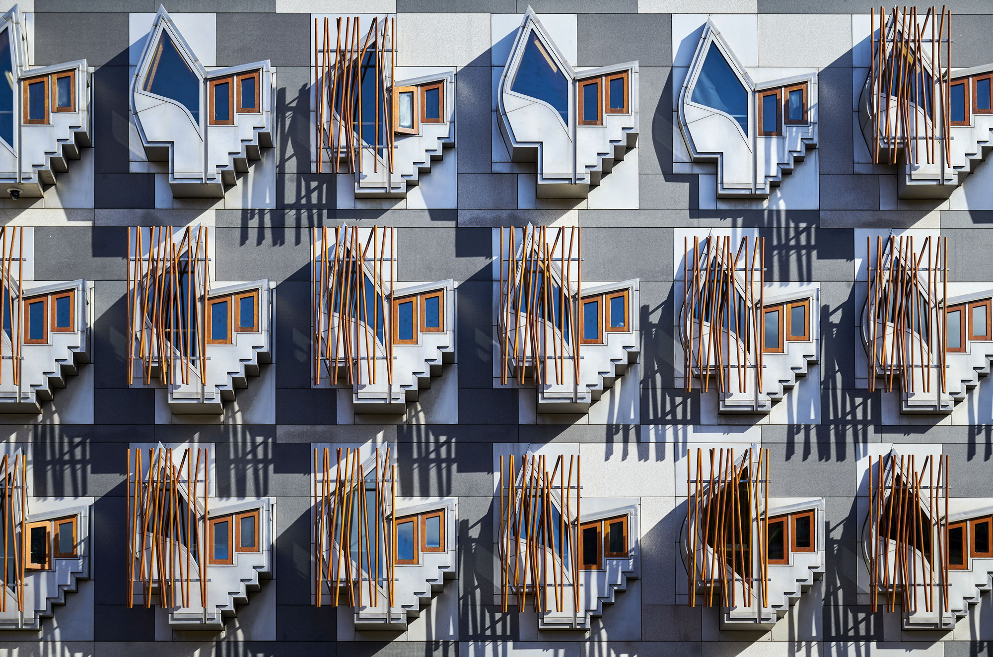 Holyrood Windows at Edinburgh, South East, Scotland — a photography location from The Photos book series