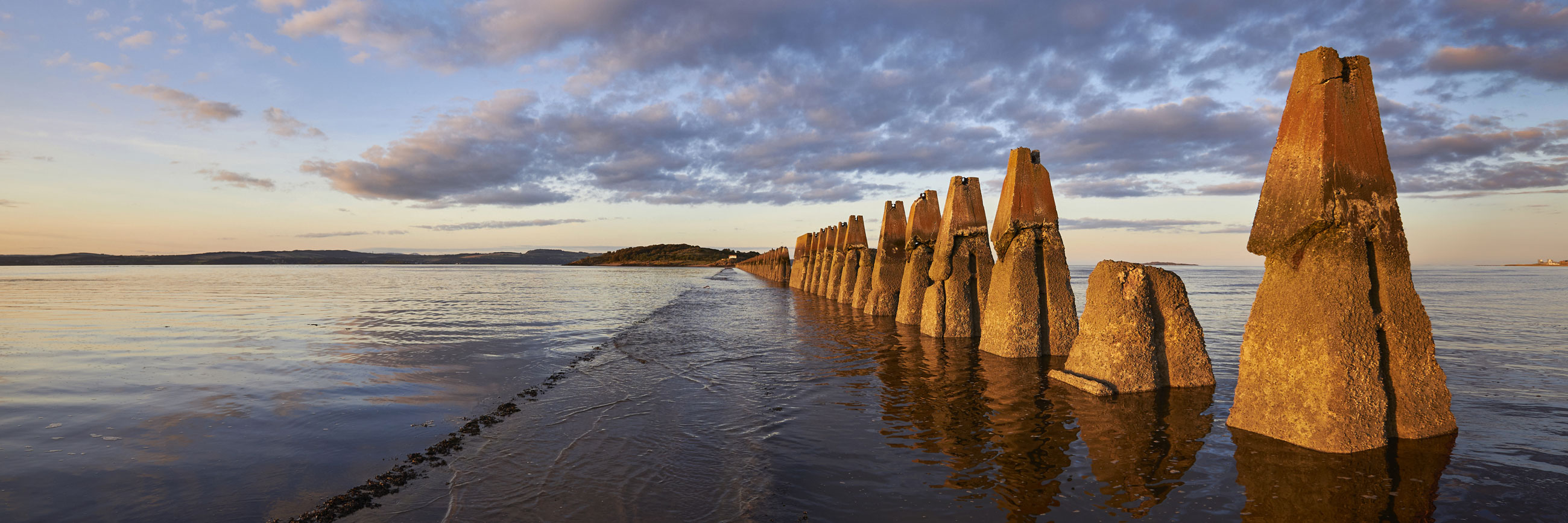 Cramond Island Causeway at Edinburgh, South East, Scotland — a photography location from The Photos book series